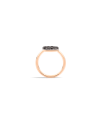 Pomellato Ring Rose Gold 18kt, Treated Black Diamond (horloges)